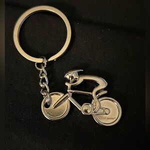 Bicycling Key Ring